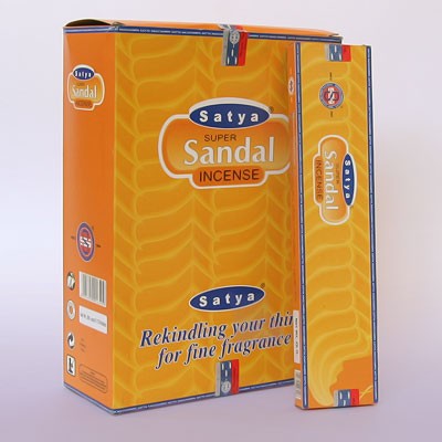 Индийские благовония Satya Super Sandal 