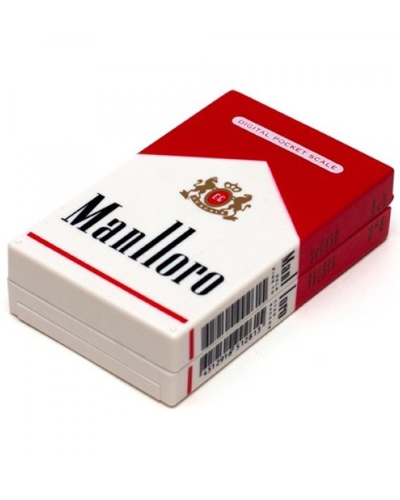 Весы в виде пачки сигарет Manlloro 200гр*0,01гр