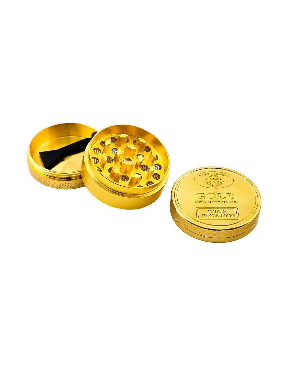 Двухсекционный гриндер Gold (4 см)