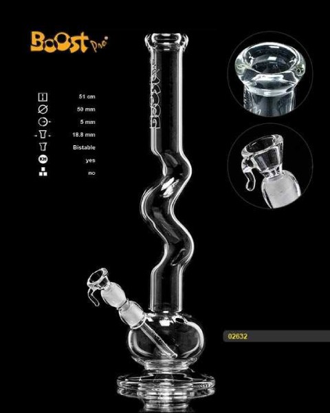 Изогнутый бонг Boost Pro