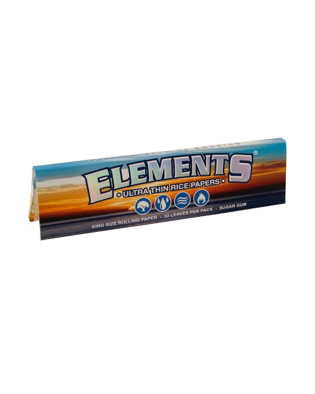 Рисовые бумажки Elements KingSize