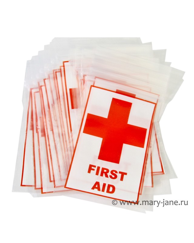 Оригинальные пакетики с рисунком First Aid
