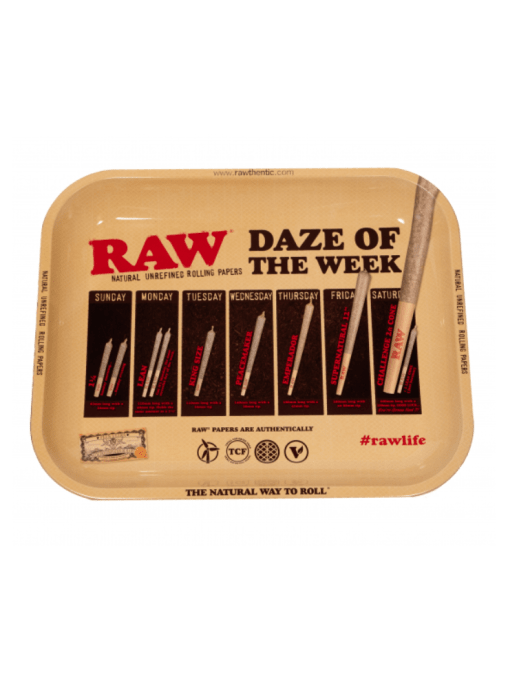 Большой металлический лоток RAW Daze of the Week