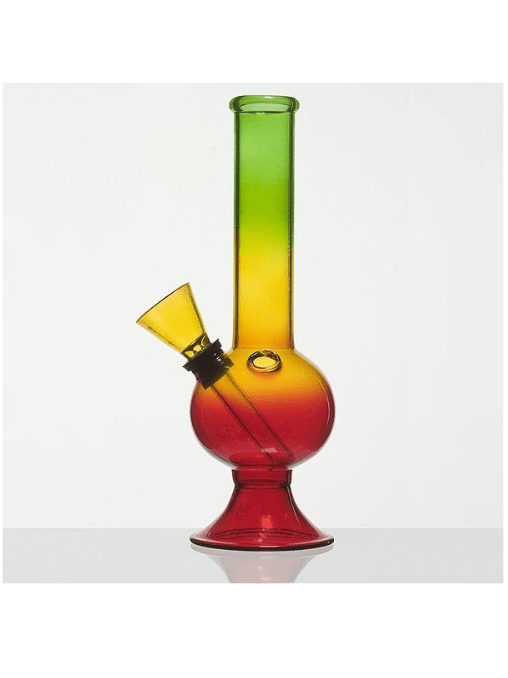 Цветной стеклянный бонг Rasta Mini Ball