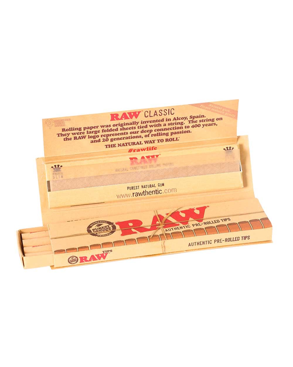 Набор Raw Connoisseur KSS + PREROLLED TIPS