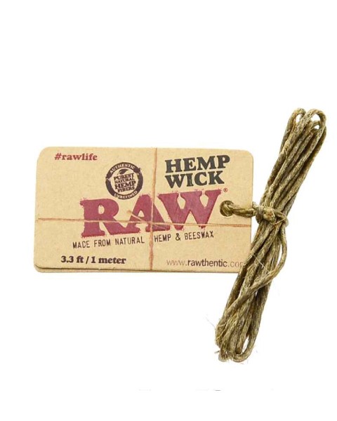 RAW Hemp Wick small