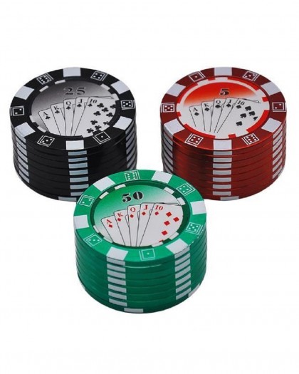 Двухсекционный гриндер Poker Chip (5 см)