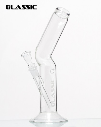 Эргономичный стеклянный бонг Glassic Crooked