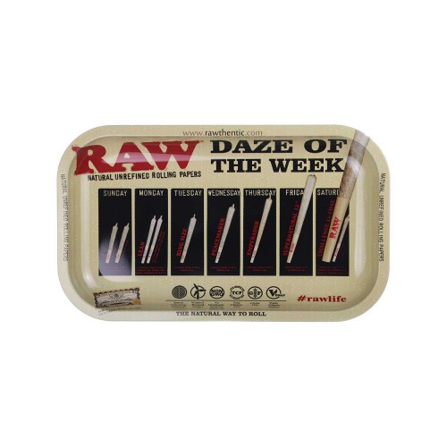 Металлический поднос RAW Daze of the Week (27x16 см)