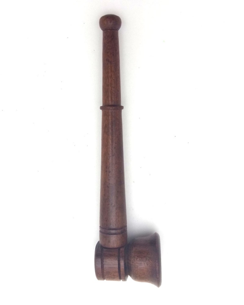 Деревянная трубка (12 см)