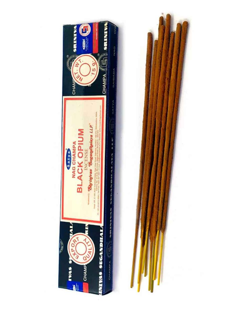 Благовония Satya Nag Champa BLACK OPIUM (15 гр)