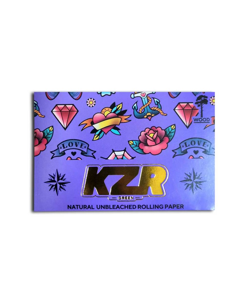 Бумажки KZR Tattoo Lilac SW с типсами
