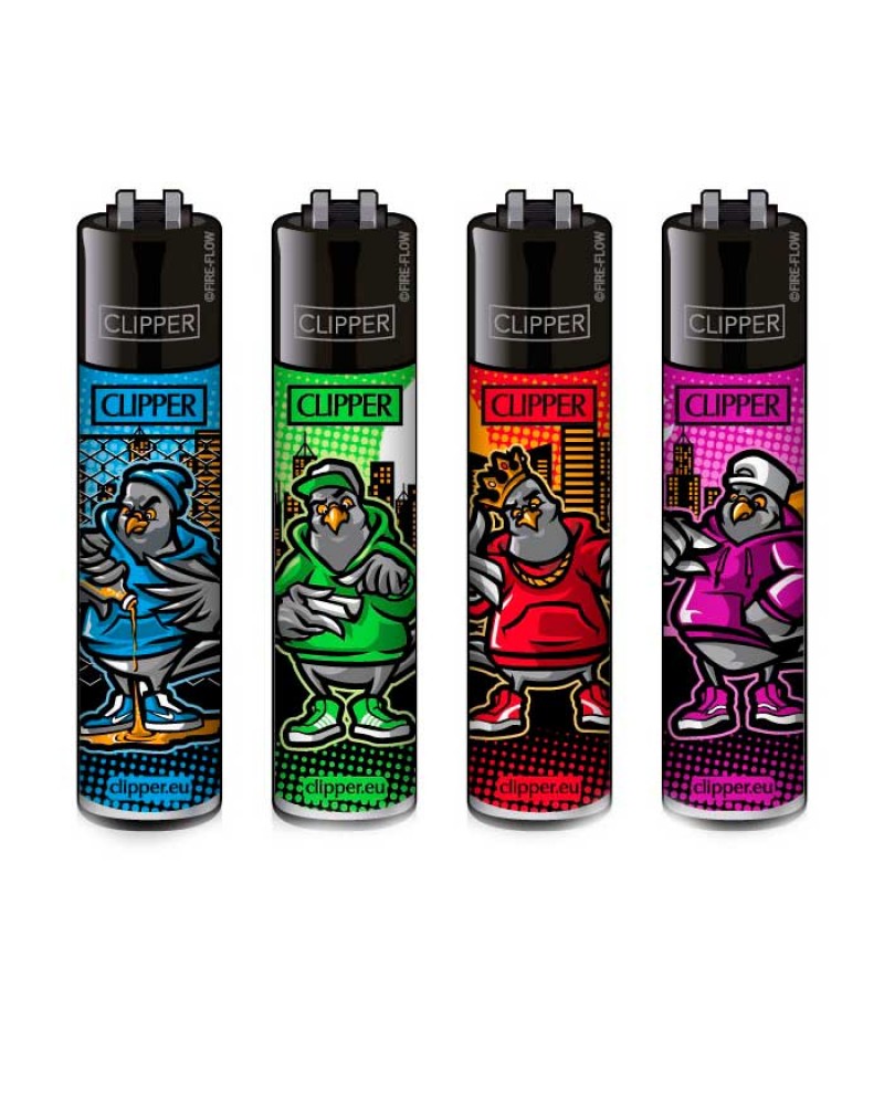 Зажигалка CLIPPER Dope Birds