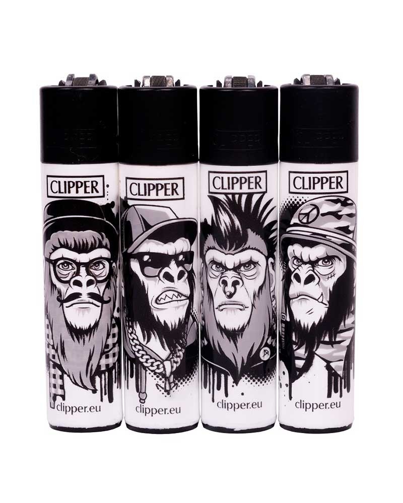 Зажигалка CLIPPER Monkeys