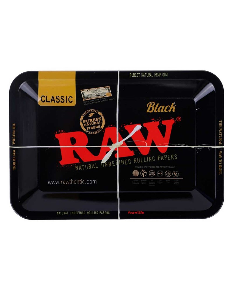Металлический поднос RAW Black (18x12.5 см)