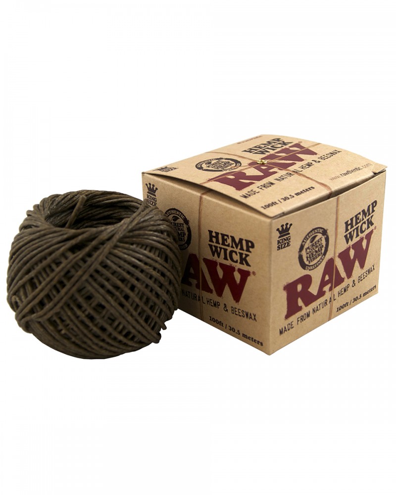 Фитиль RAW Hemp Wick Ball (30 м)