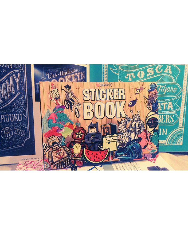 Альбом с наклейками StickerBook