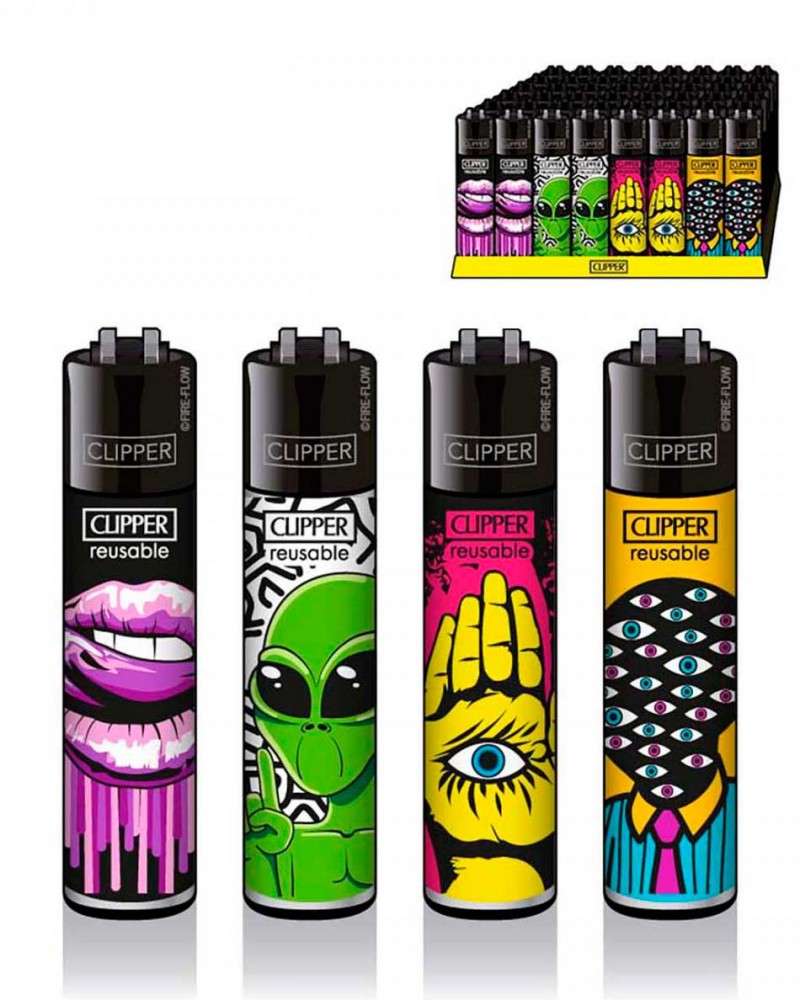 Зажигалка CLIPPER Love Martians